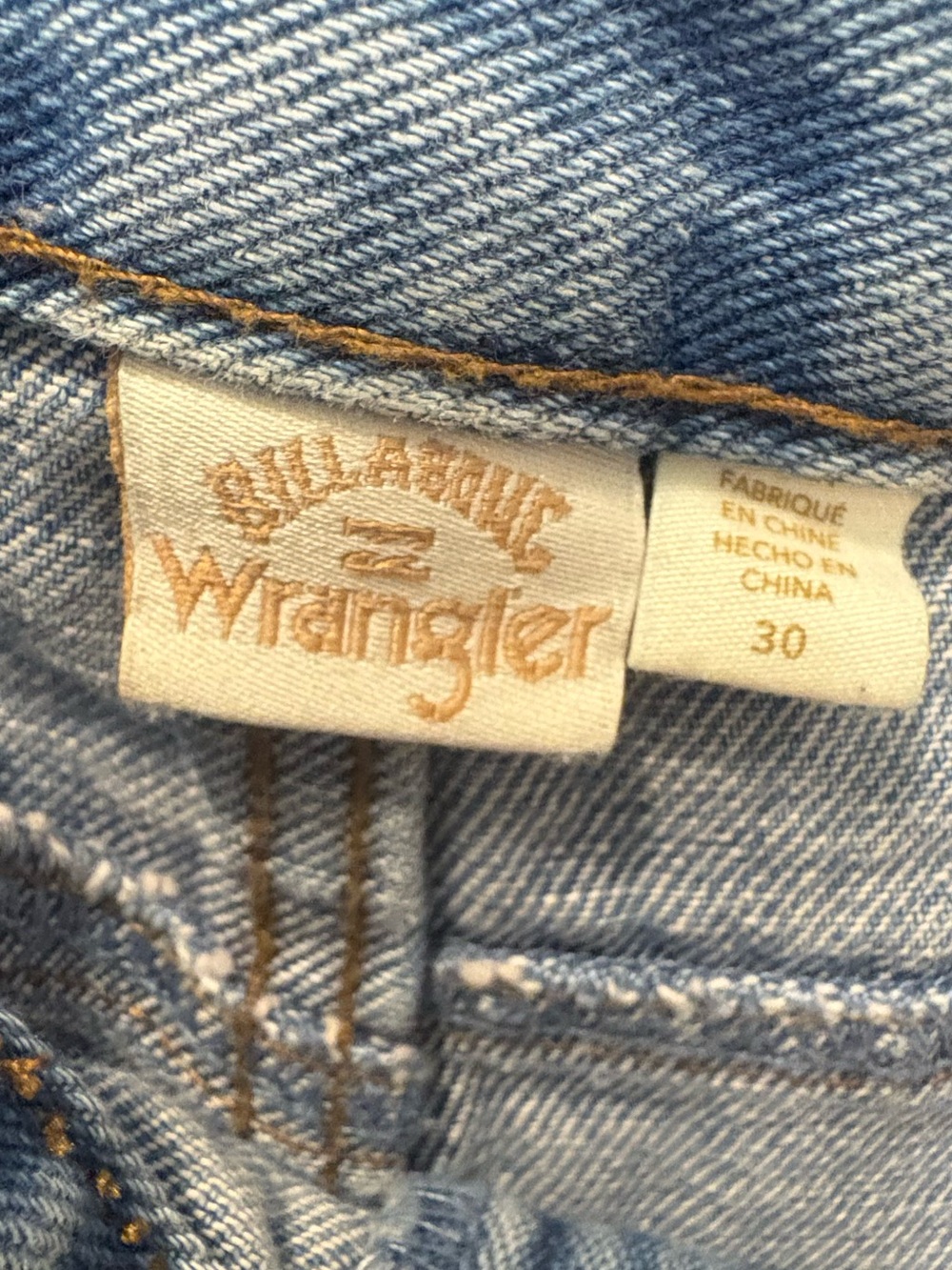 Wrangler x Billabong Flare leg jeans with patches - Picture 4 of 7